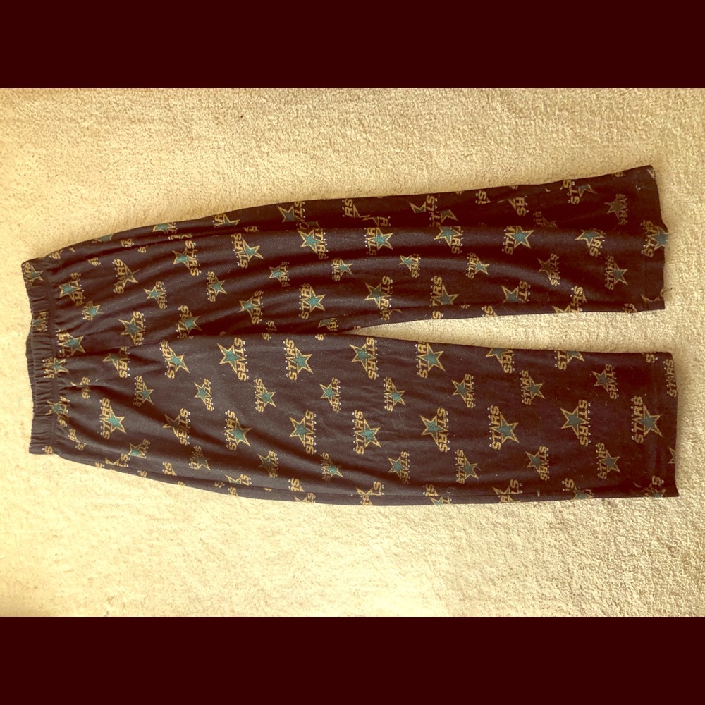 Dallas stars hockey pajama pants